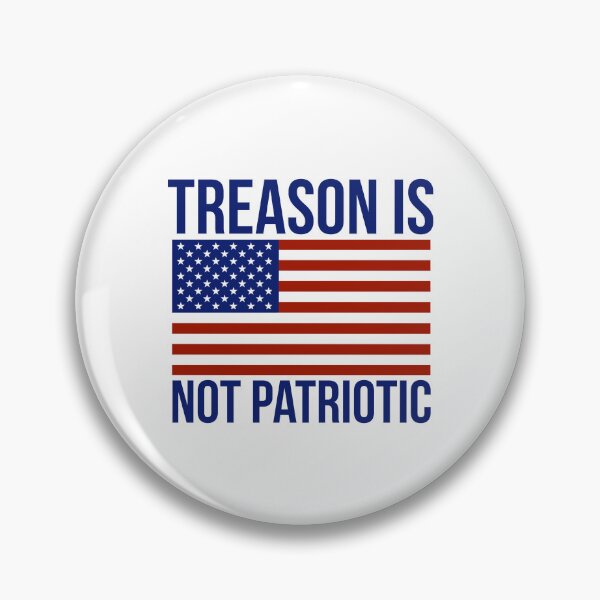 Item preview, Treason is not patriotic flag design  designed and sold by Rachel the Artist .