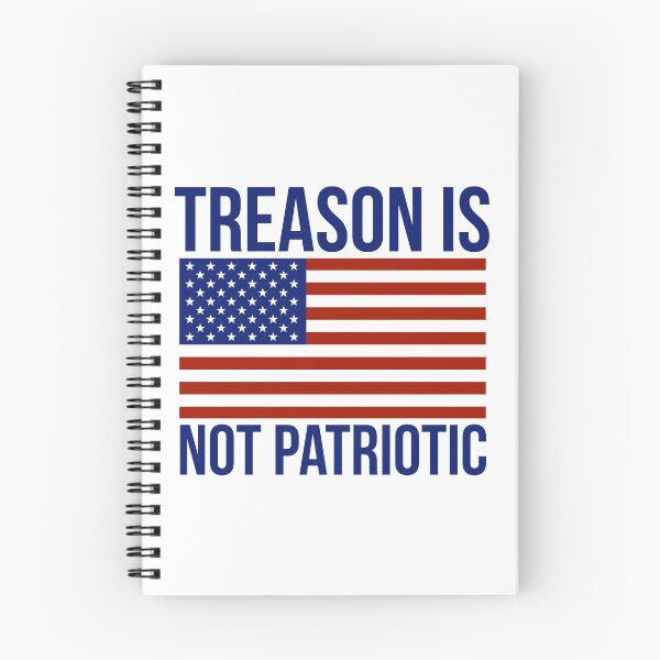 Item preview, Treason is not patriotic flag design  designed and sold by Rachel the Artist .