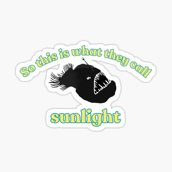 Item preview, Sunlight Angler Fish designed and sold by justagirlandart.