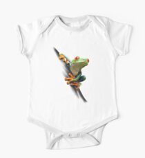 frog Short Sleeve Baby One-Piece