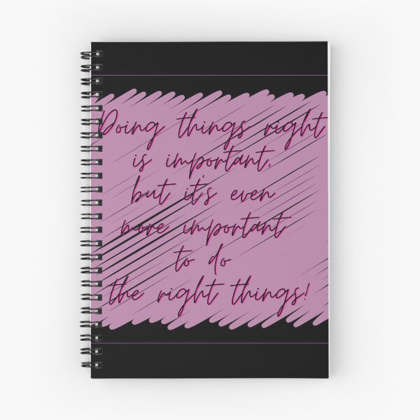 Item preview, Doing things right is important but it's even more important to do the right things designed and sold by Stefrait-7.