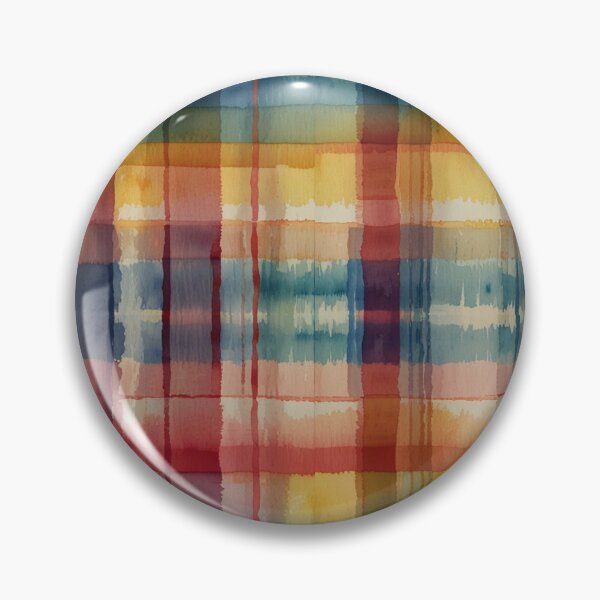 Item preview, Colorful Crayon Plaid Pattern designed and sold by Glam-OOTD.
