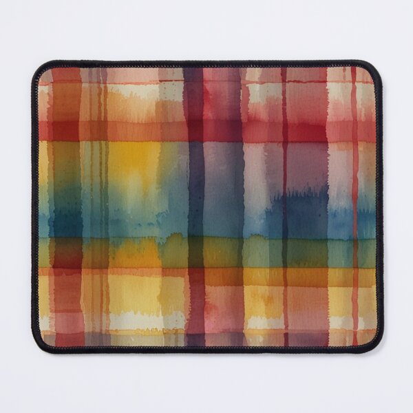 Item preview, Colorful Crayon Plaid Pattern designed and sold by Glam-OOTD.