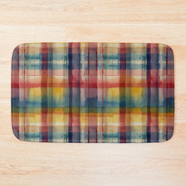 Item preview, Colorful Crayon Plaid Pattern designed and sold by Glam-OOTD.