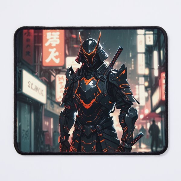 Item preview, Cyber Ronin – High-Tech Samurai with Dual Blades designed and sold by ShadowTek.