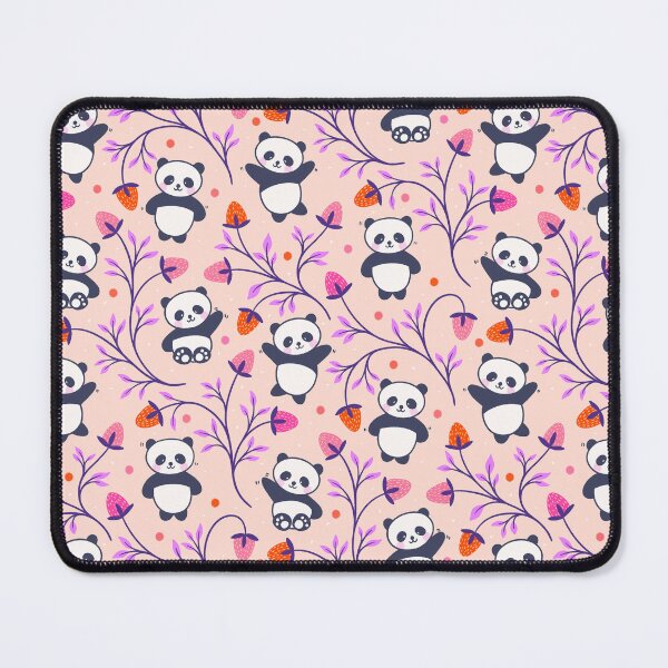 Item preview, Strawberry Panda Parade designed and sold by RebeccaFlaherty.