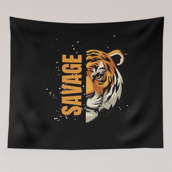 Item preview, Savage Tiger Art designed and sold by PNGShop.