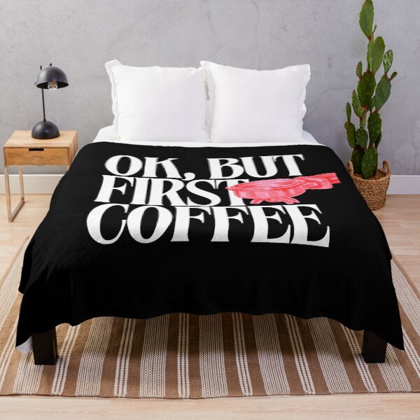 Item preview, OK But First Coffee designed and sold by PNGShop.