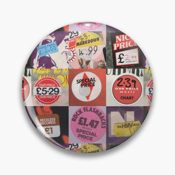 Item preview, Vintage Vinyl Price Stickers - Vol. 2 designed and sold by phigment-art.