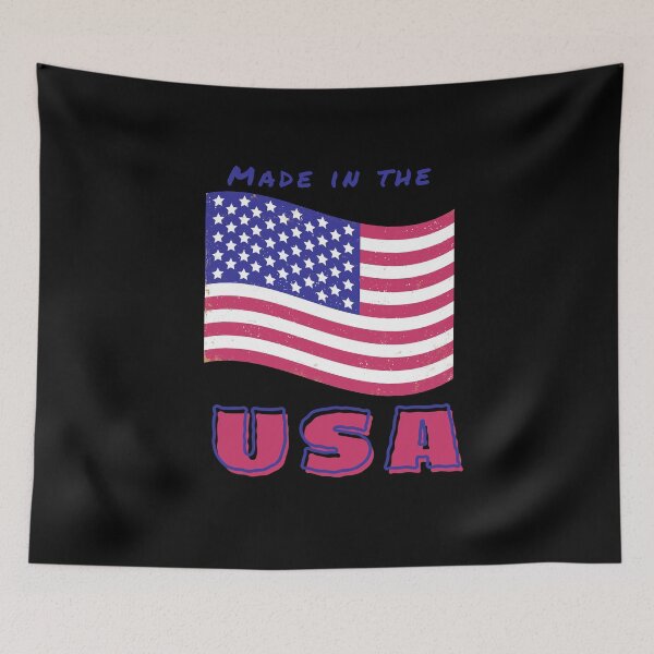 Item preview, Made In The USA American Flag designed and sold by PNGShop.