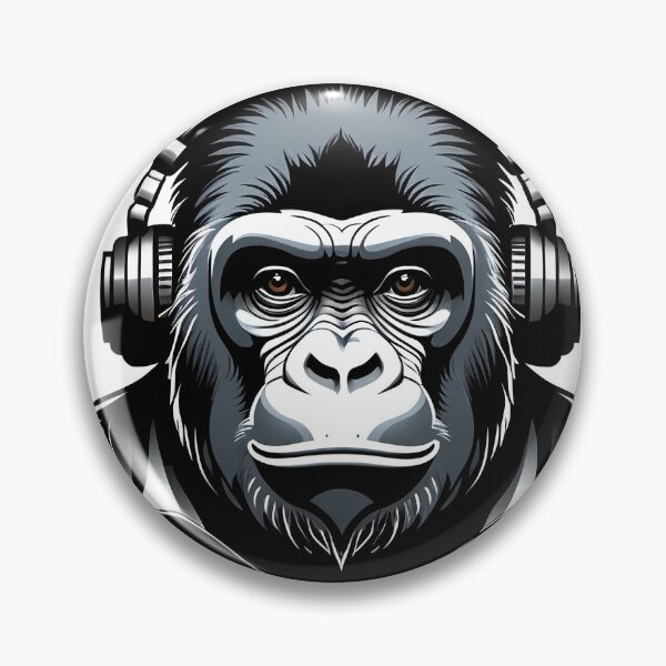 Item preview, DJ Gorilla Jaming designed and sold by WackyJacks.