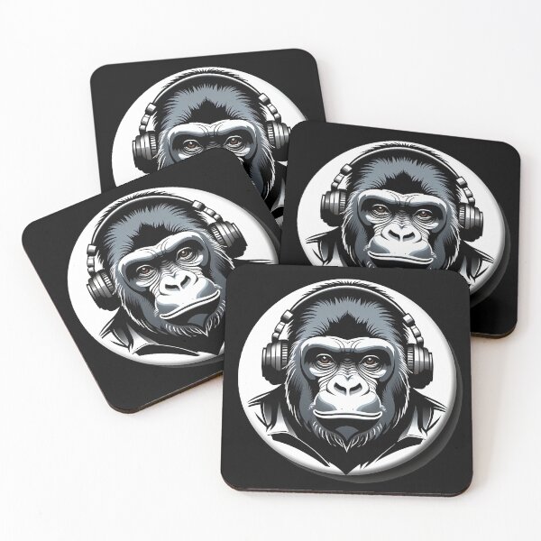 Item preview, DJ Gorilla Jaming  designed and sold by WackyJacks.