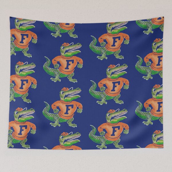 Item preview, Vintage Angry Albert Gators Mascot designed and sold by VintageVarsity5.
