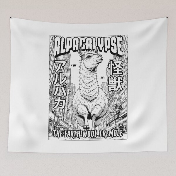 Item preview, Alpaca Movie Funny Alpacalypse Llama Monster Wool Animal designed and sold by GrandeDuc.