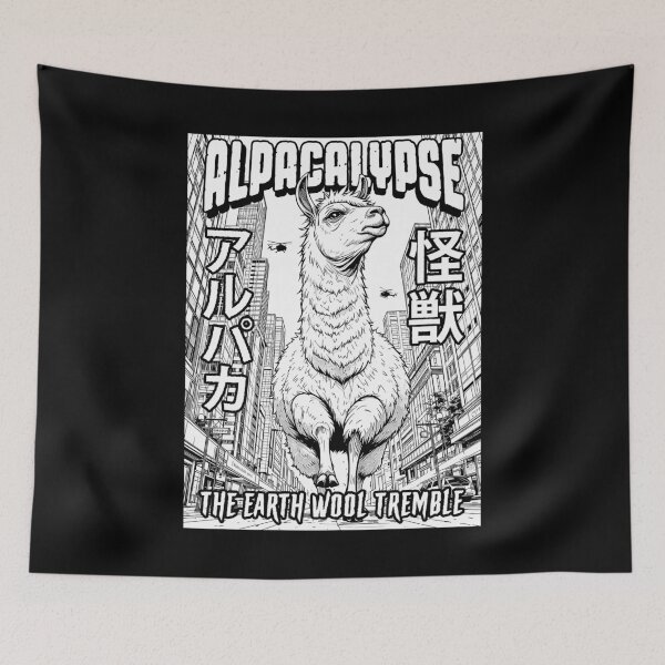 Item preview, Alpaca Movie Funny Alpacalypse Llama Monster Wool Animal designed and sold by GrandeDuc.