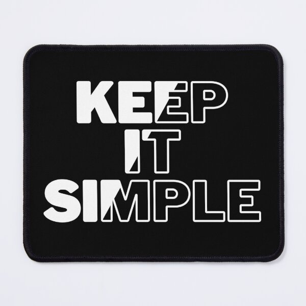 Item preview, Keep It Simple designed and sold by PNGShop.