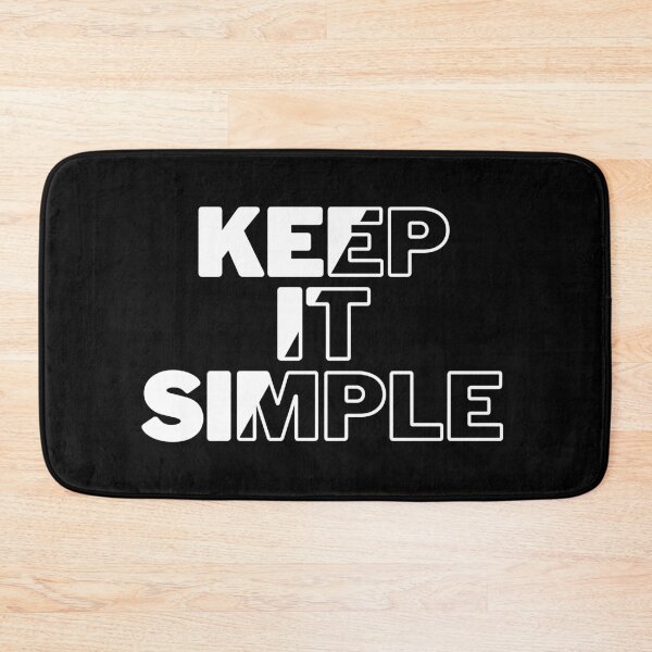 Item preview, Keep It Simple designed and sold by PNGShop.