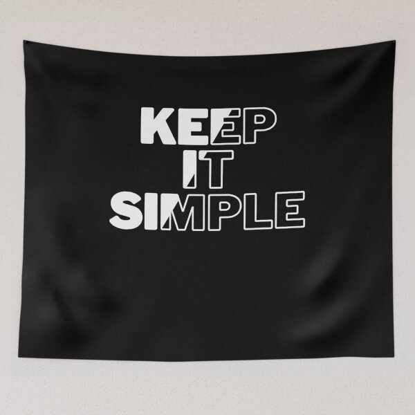 Item preview, Keep It Simple designed and sold by PNGShop.