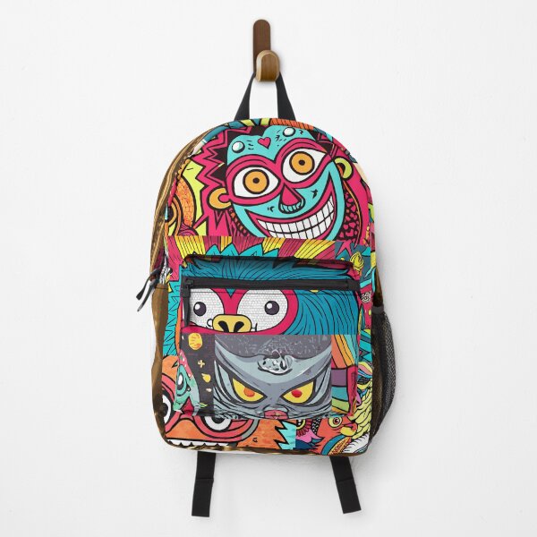 Item preview, Psychedelic Graffiti Monsters, Straight from the Urban Street - Eat 'Em Up! designed and sold by markmm9.