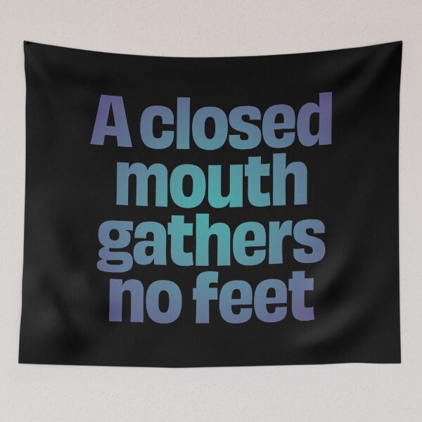 Item preview, A closed mouth gathers no feet. v.1 designed and sold by x1brett.