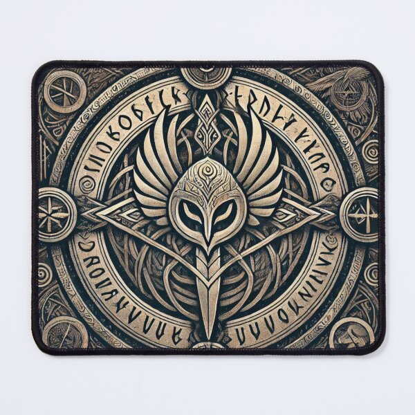 Item preview, Vegvisir & Aegishjalmur – Viking Symbol of Protection and Guidance designed and sold by RavenRunes.