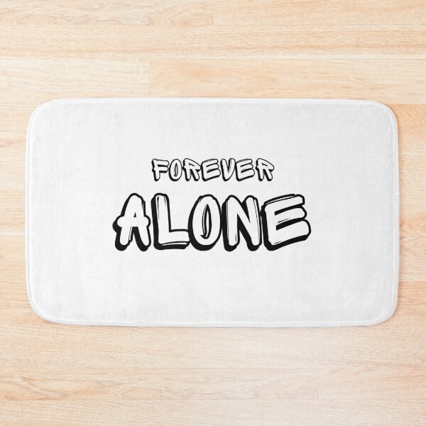 Item preview, Forever Alone Outline Text Art designed and sold by PNGShop.