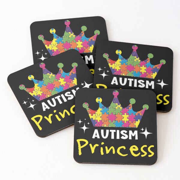 Item preview, Autism Princess - Cute Puzzle Crown Autism Awareness Design designed and sold by Serbin.