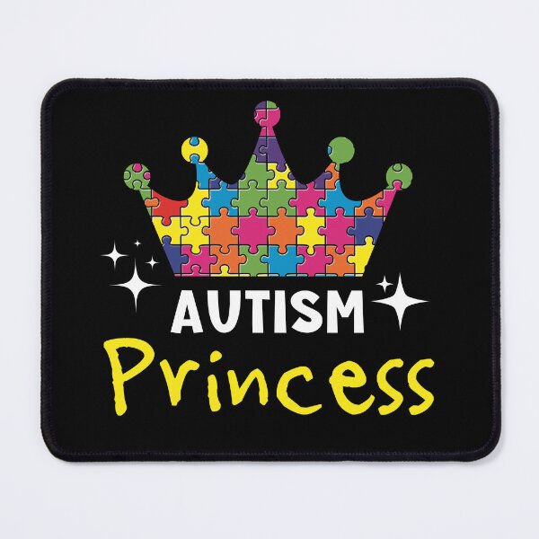 Item preview, Autism Princess - Cute Puzzle Crown Autism Awareness Design designed and sold by Serbin.