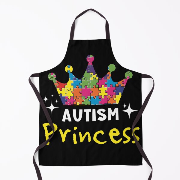 Item preview, Autism Princess - Cute Puzzle Crown Autism Awareness Design designed and sold by Serbin.