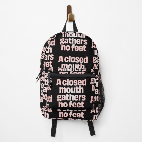 Item preview, A closed mouth gathers no feet. v.2 designed and sold by x1brett.