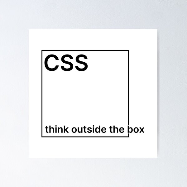 Artikel-Vorschau von CSS - Über den Tellerrand hinaus denken, designt und verkauft von TeePlusPlus.