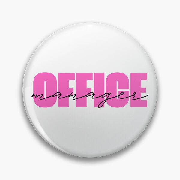 Item preview, Office Manager Cute Lovely Pink designed and sold by CuteLovelyDesigns.