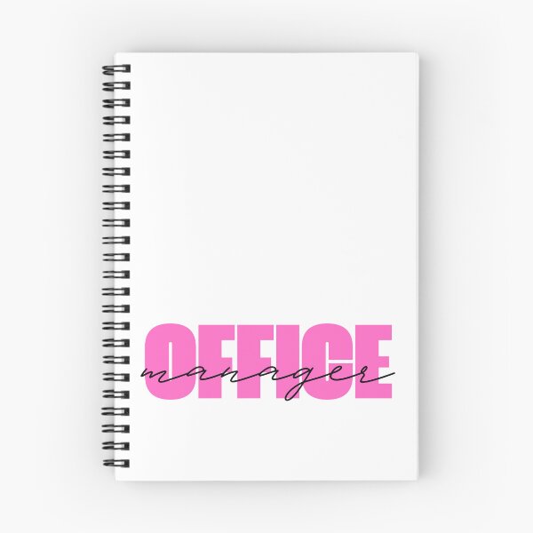 Item preview, Office Manager Cute Lovely Pink designed and sold by CuteLovelyDesigns.