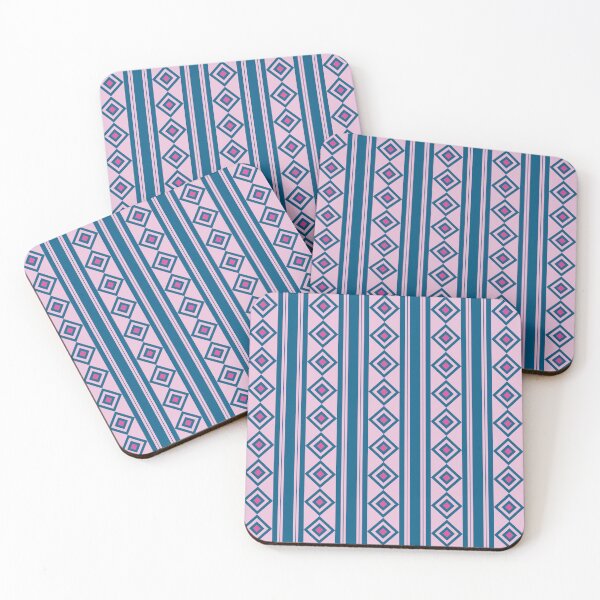 Item preview, Minimalist Stripy Pattern, Multicoloured Diamonds designed and sold by scome.