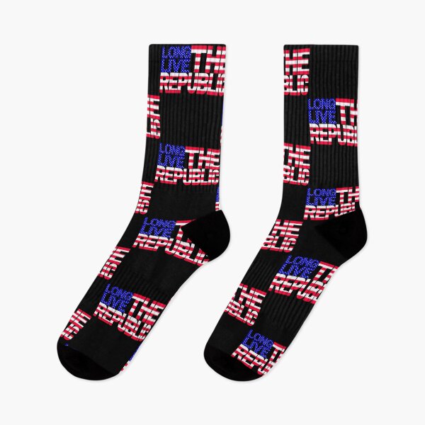 Item preview, Long Live The Republic US Flag Design designed and sold by Zeemazoo.