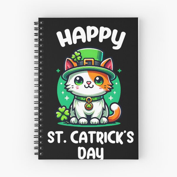 Item preview, Happy St Catrick's Day Cute Cat St Patty's Day designed and sold by HustleQuotes.