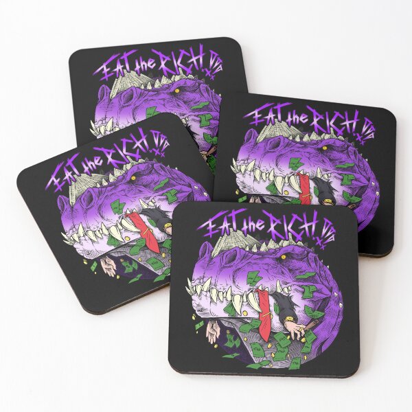 Item preview, Eat the Rich (purple) designed and sold by Marsh Merch.