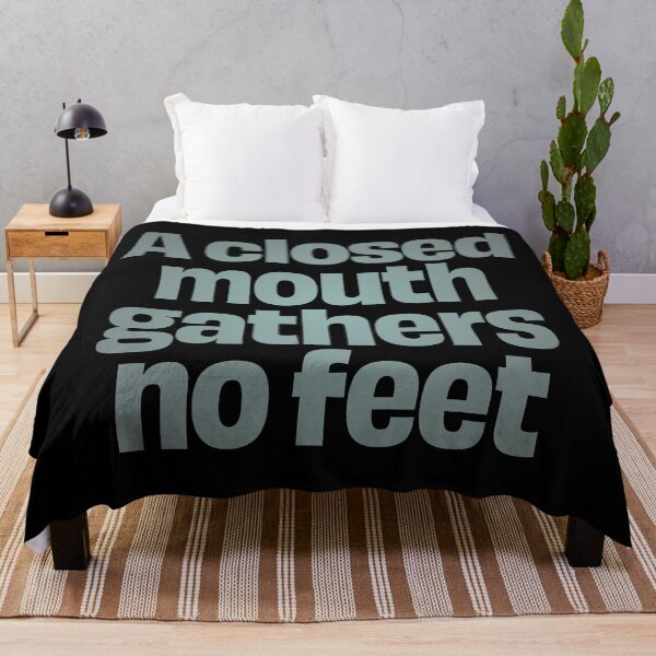 Item preview, A closed mouth gathers no feet. v.3 designed and sold by x1brett.