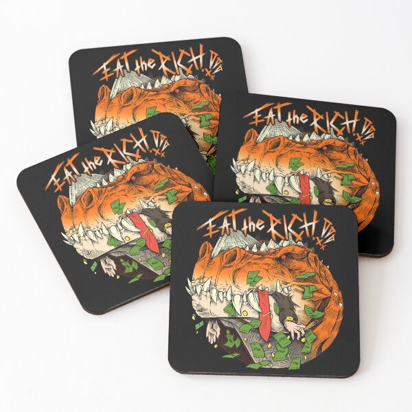 Item preview, Eat the Rich (orange) designed and sold by Marsh Merch.