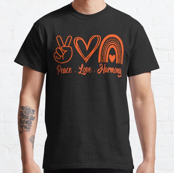 Item preview,  Australia Harmony Day 2025 orange Clothes, peace love harmony / Apparel and Gifts Men Woman Kids designed and sold by Taylor  ART.
