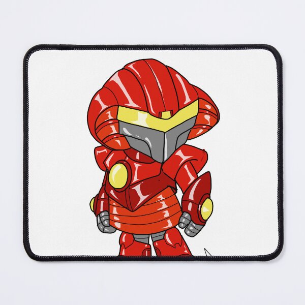 Item preview, Red robot mech suit chibi style designed and sold by Pittstop.