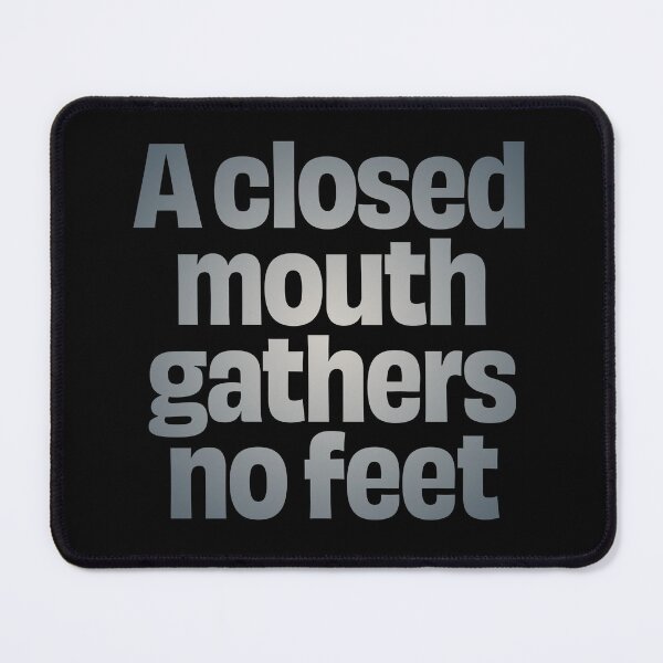 Item preview, A closed mouth gathers no feet. v.4 designed and sold by x1brett.