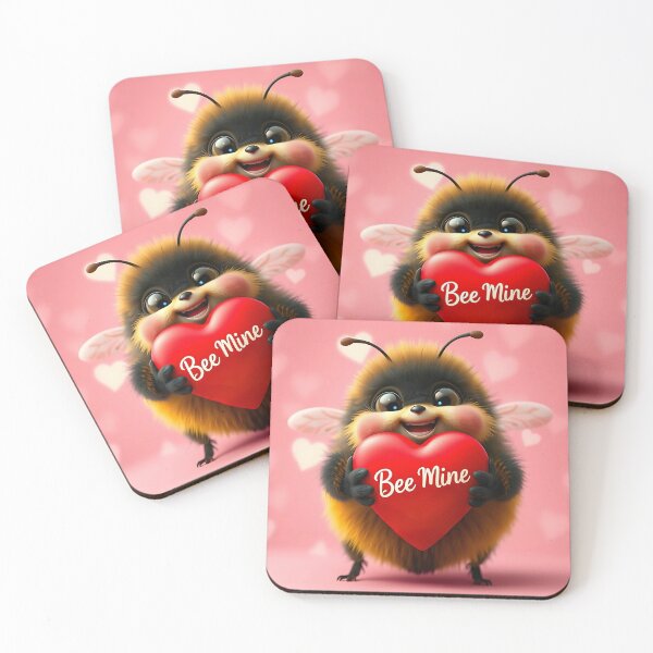Item preview, Cute Valentine’s Bumblebee Love designed and sold by Clawyers.