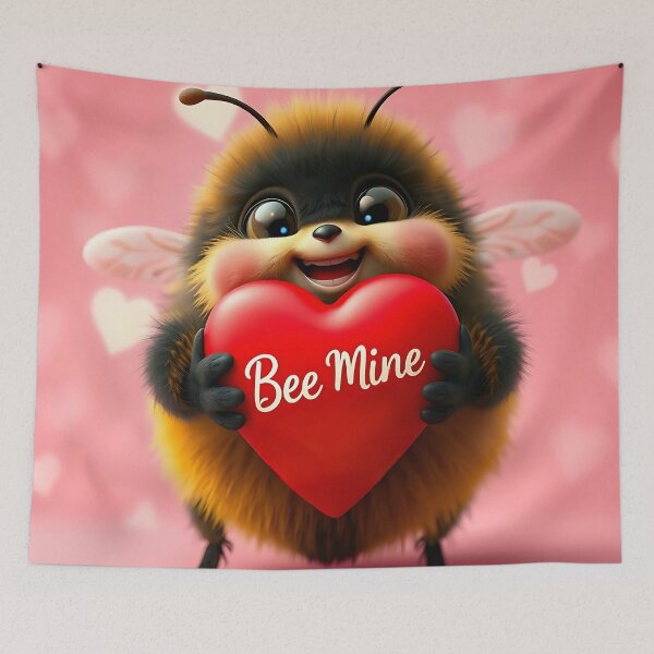 Item preview, Cute Valentine’s Bumblebee Love designed and sold by Clawyers.