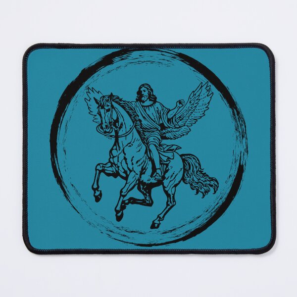 Item preview, Jesus Riding Horse designed and sold by ULTRAMAX_DESIGN.