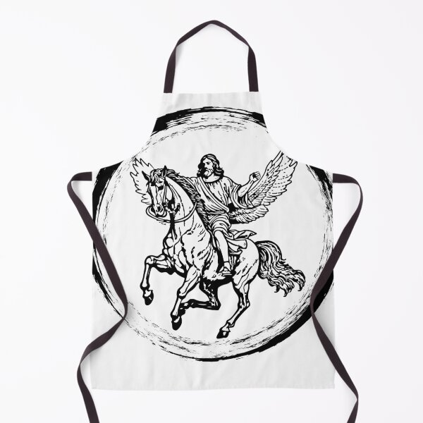 Item preview, Jesus Riding Horse designed and sold by ULTRAMAX_DESIGN.