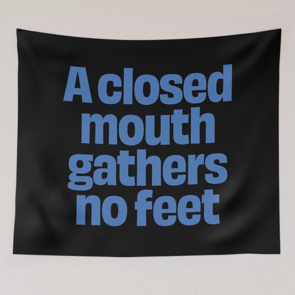 Item preview, A closed mouth gathers no feet. v.5 designed and sold by x1brett.