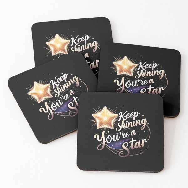Item preview, Keep Shining Star – Celestial Glow & Encouragement designed and sold by zoughlal.