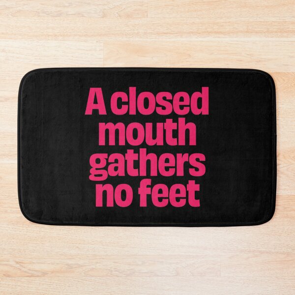 Item preview, A closed mouth gathers no feet. v.6 designed and sold by x1brett.