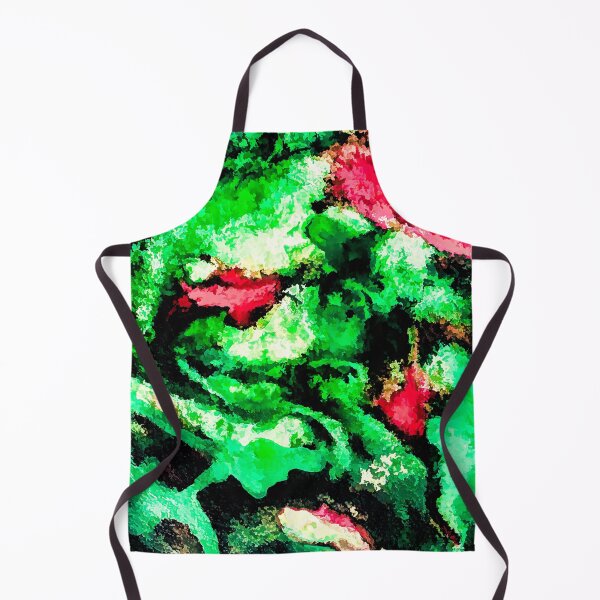 Item preview, Illustration based on an abstract acrylic painting of ravenous flowers in the forest. designed and sold by fishwithout.